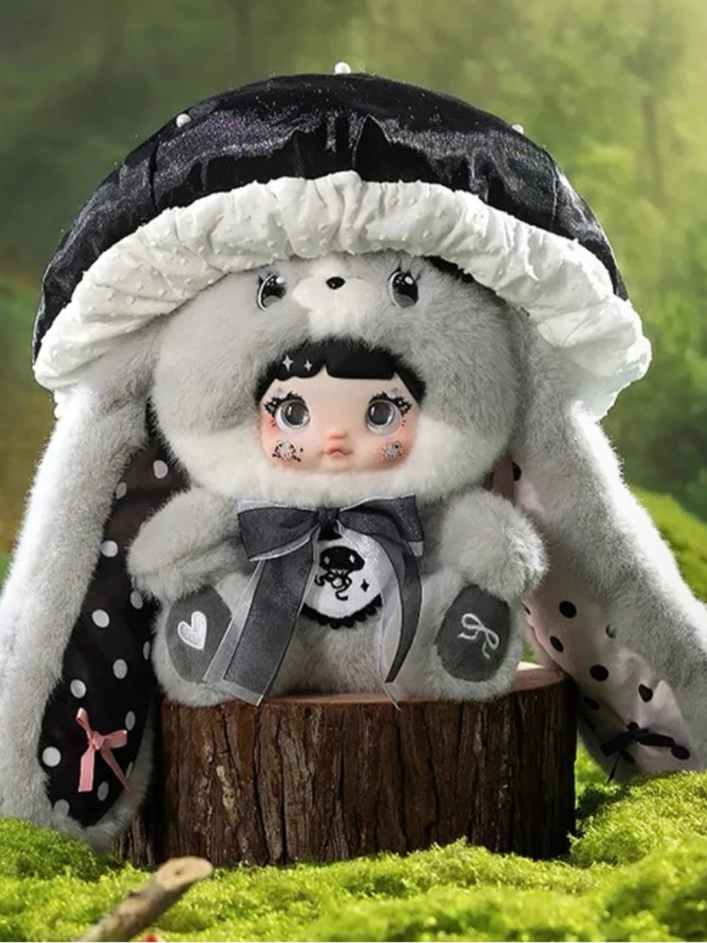 Nommi Mushroom Hat 400% Series Plush New (Jade)